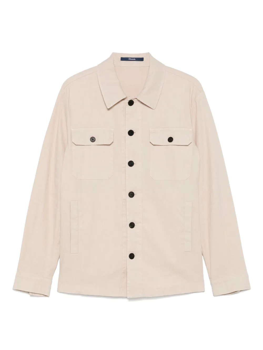 classic-collar overshirt