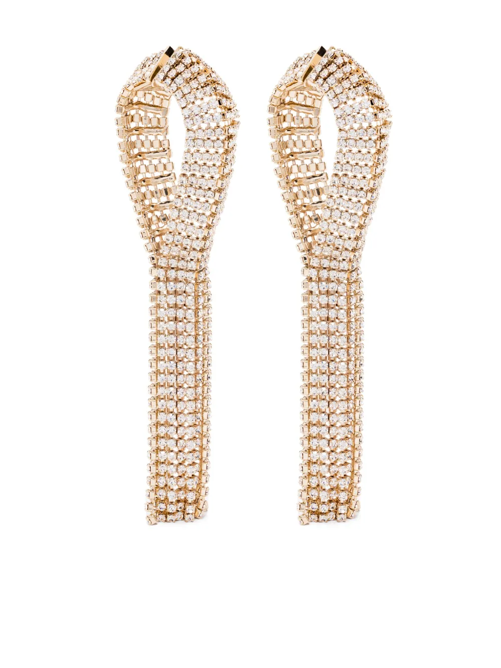 Rabanne crystal-embellished earrings | Gold | Image 1