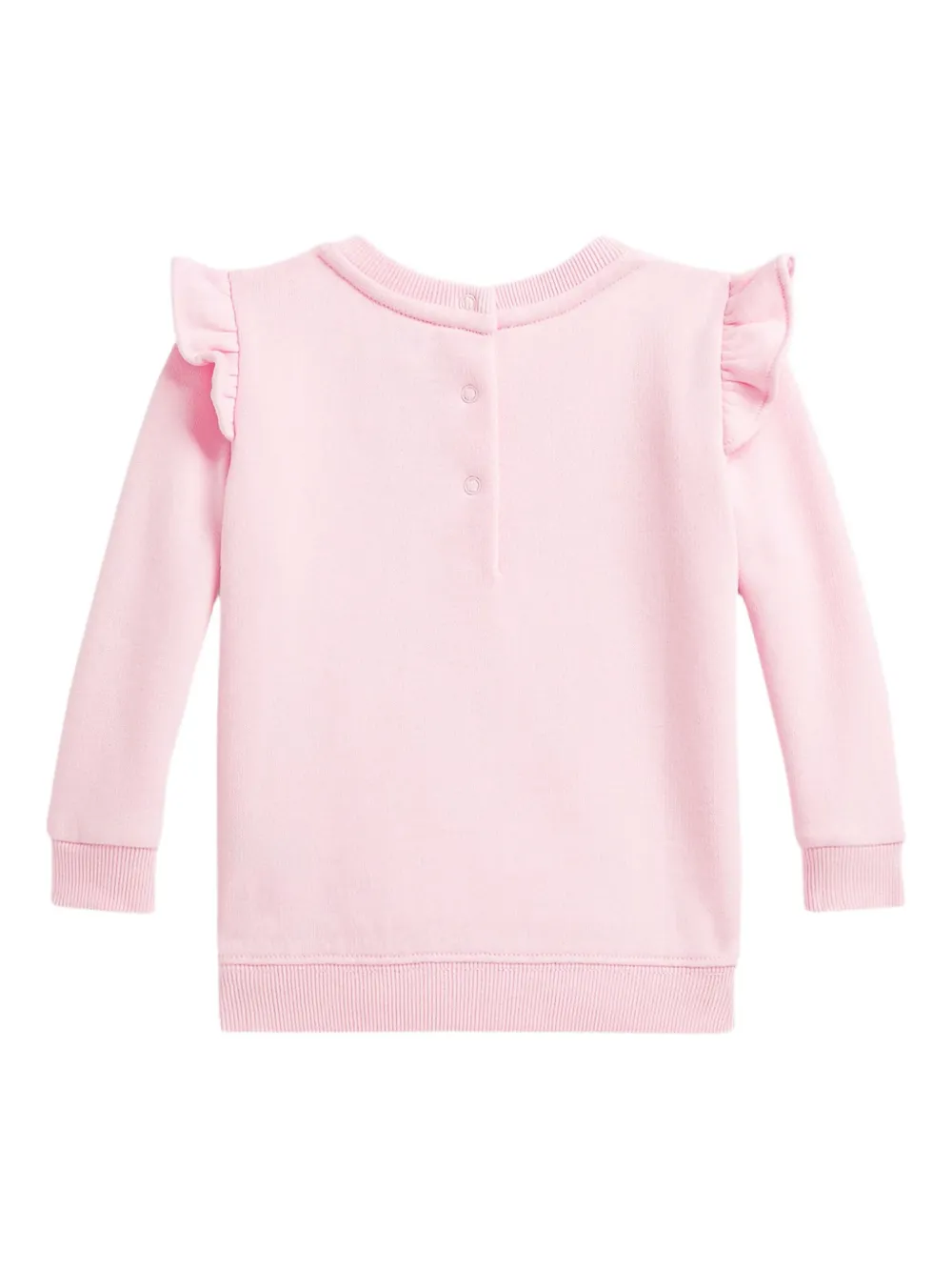 POLO RALPH LAUREN KIDS bear-motif sweatshirt Roze