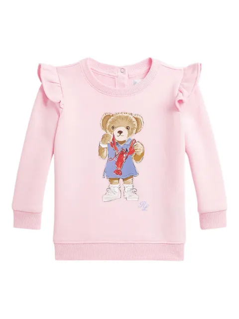 POLO RALPH LAUREN KIDS bear-motif sweatshirt 
