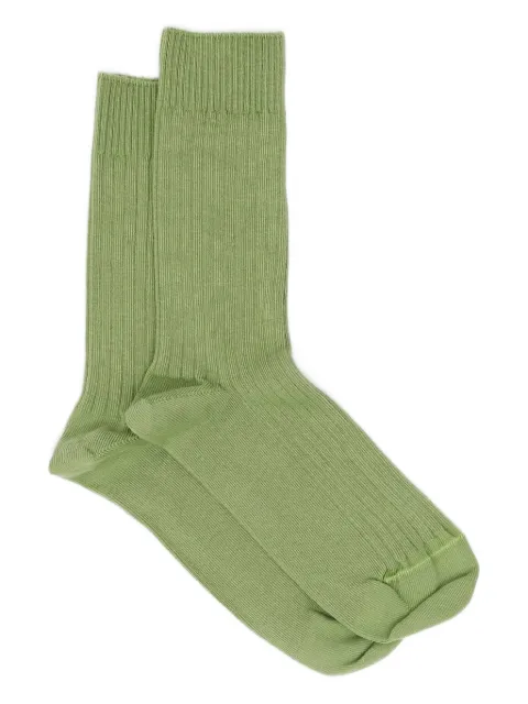 Baserange ribbed over-ankle socks