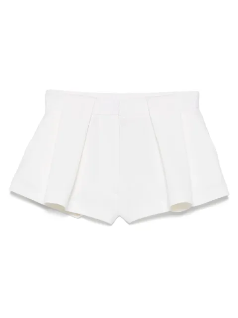 Stella McCartney shorts con pinzas y paneles
