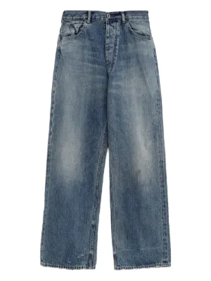 Helmut Lang ペイント ジーンズ | ブルー | FARFETCH JP