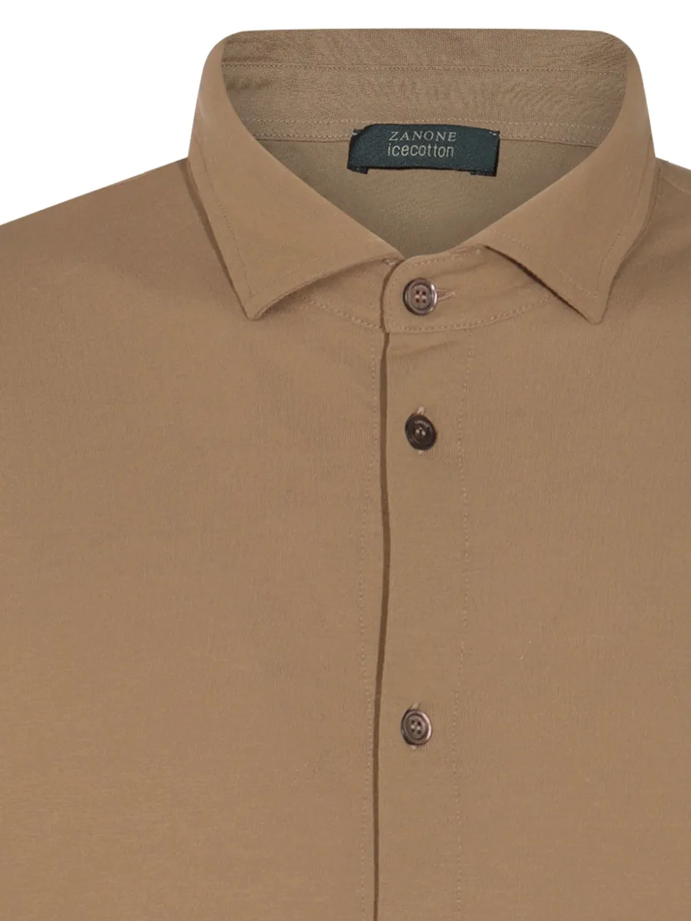 Zanone Button-up overhemd Beige