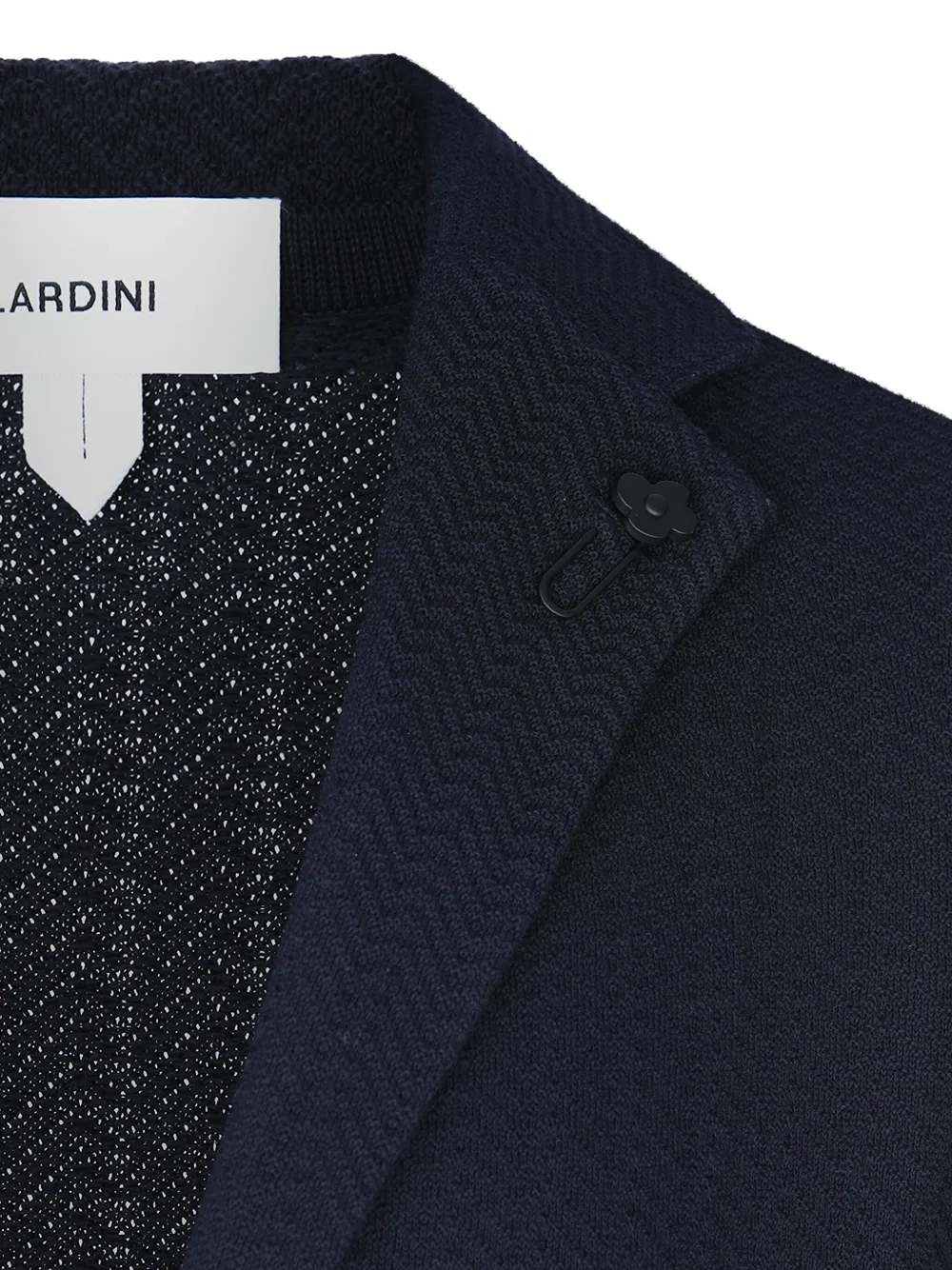 Lardini Blazer met opgestikte zak Blauw