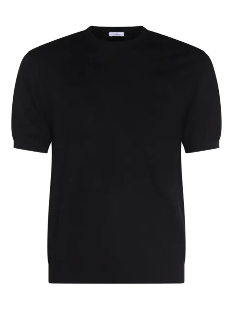 Malo short-sleeve knitted top