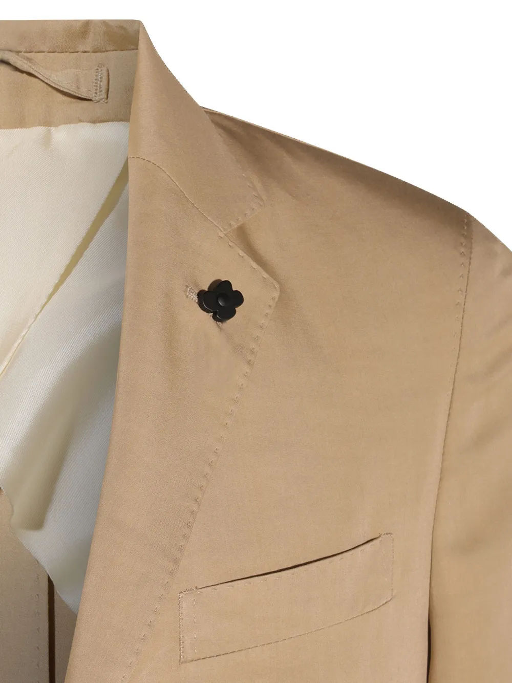 Lardini Pak met broche detail Beige