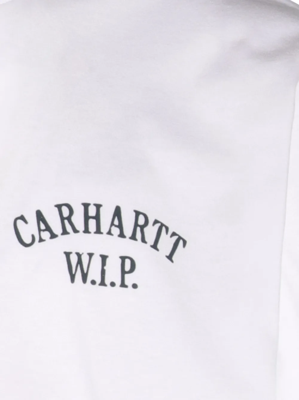 Carhartt WIP T-shirt van biologisch katoen Wit