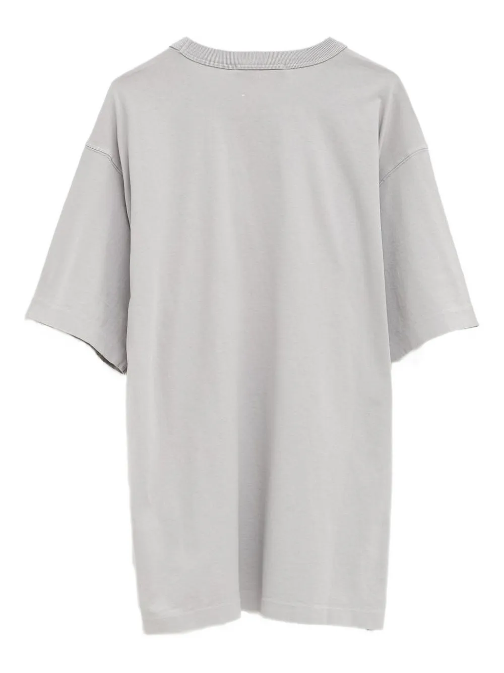 Stone Island embroidered-logo T-shirt - Grijs