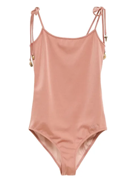 Chloé traje de baño con nudo en la correa