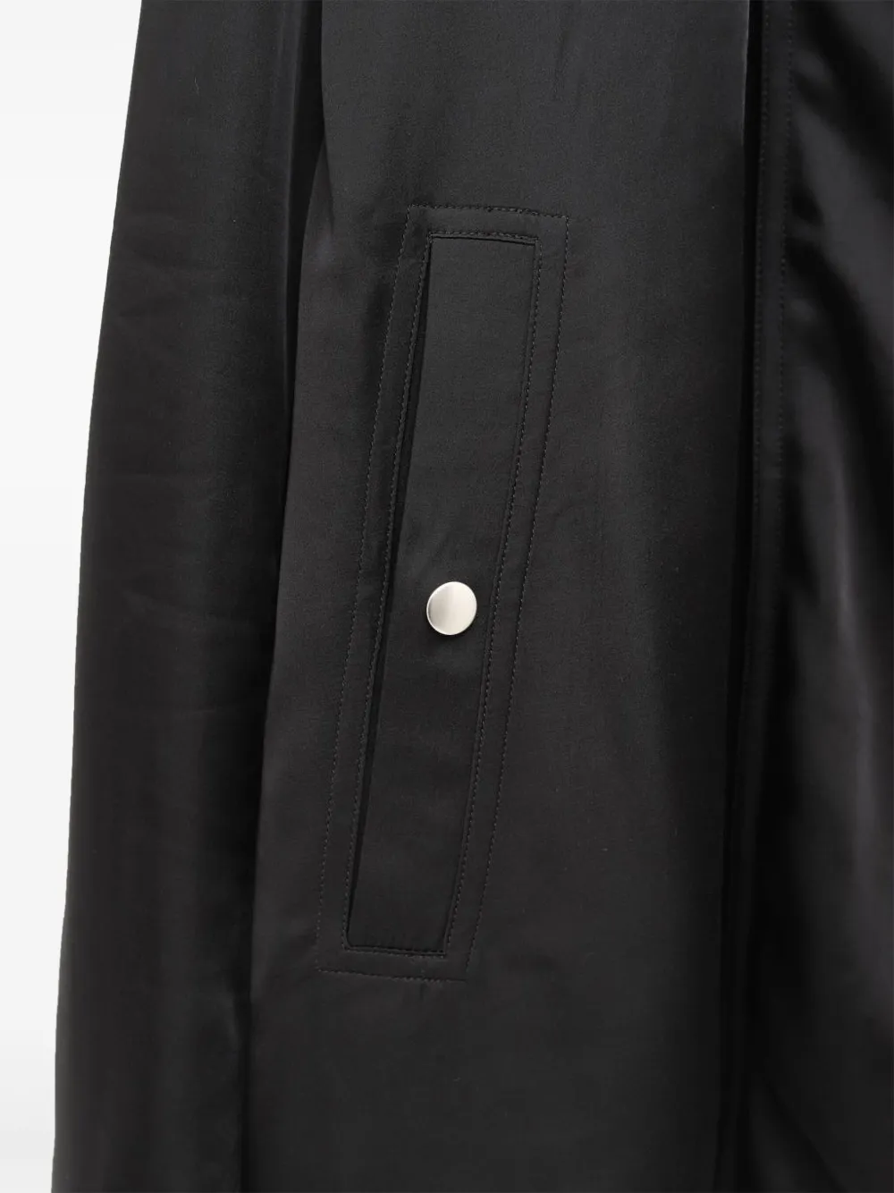 Rick Owens Jack met verlaagde schouders Zwart