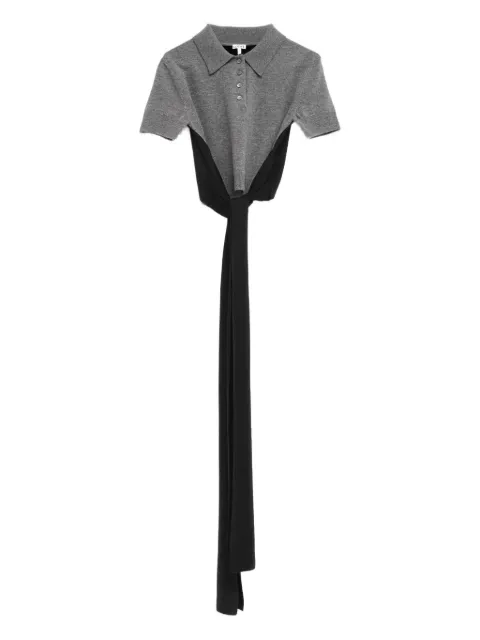 LOEWE cashmere-blend polo shirt