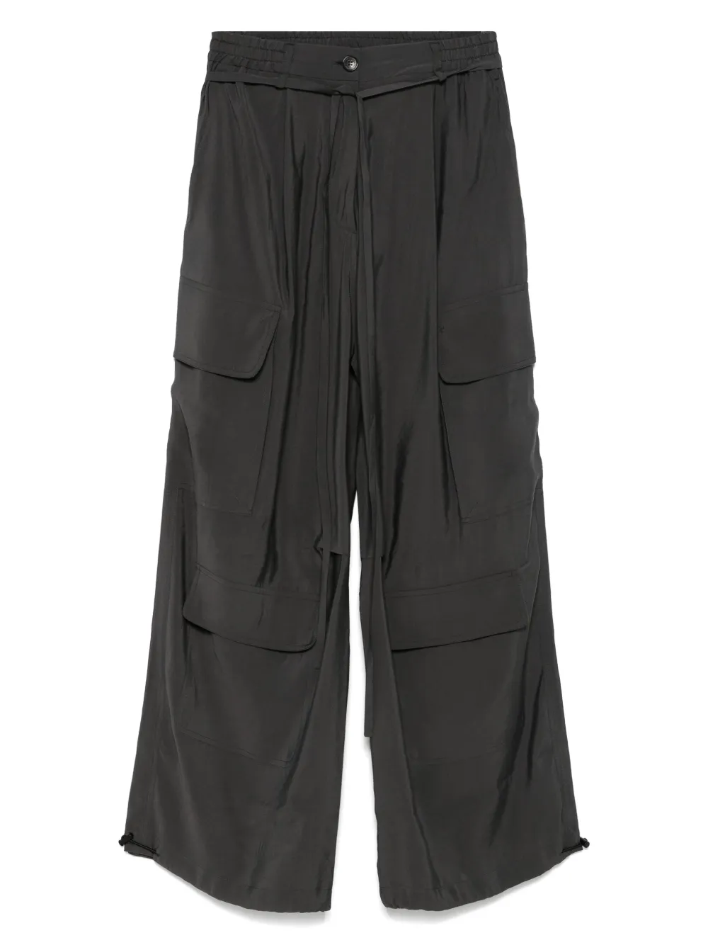 wide-leg cargo pants