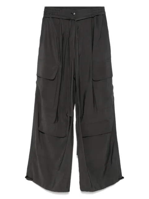 Isabel Benenato pants cargo con diseño ancho