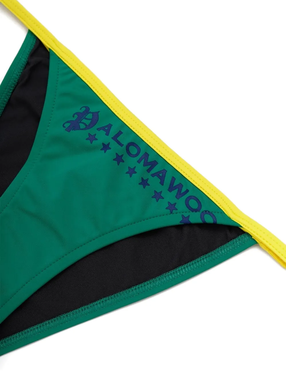 PALOMA WOOL LOGO-PRINT BIKINI BOTTOMS
