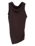 Paloma Wool asymmetrical sleeveless top - Brown