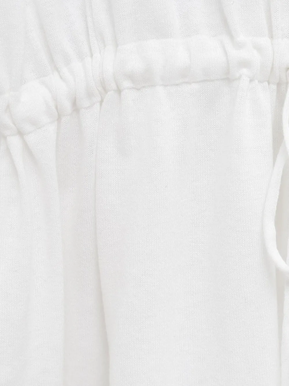 Lauren Manoogian Semi-doorzichtige jurk Wit