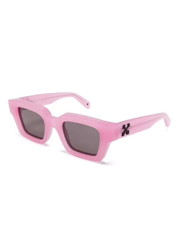 Off-White Eyewear Virgil Sunglasses | Pink | FARFETCH