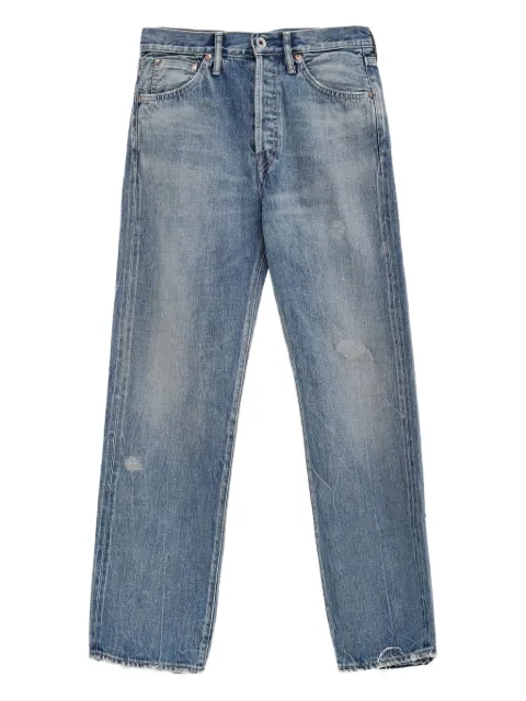 Chimala distressed straight-leg jeans
