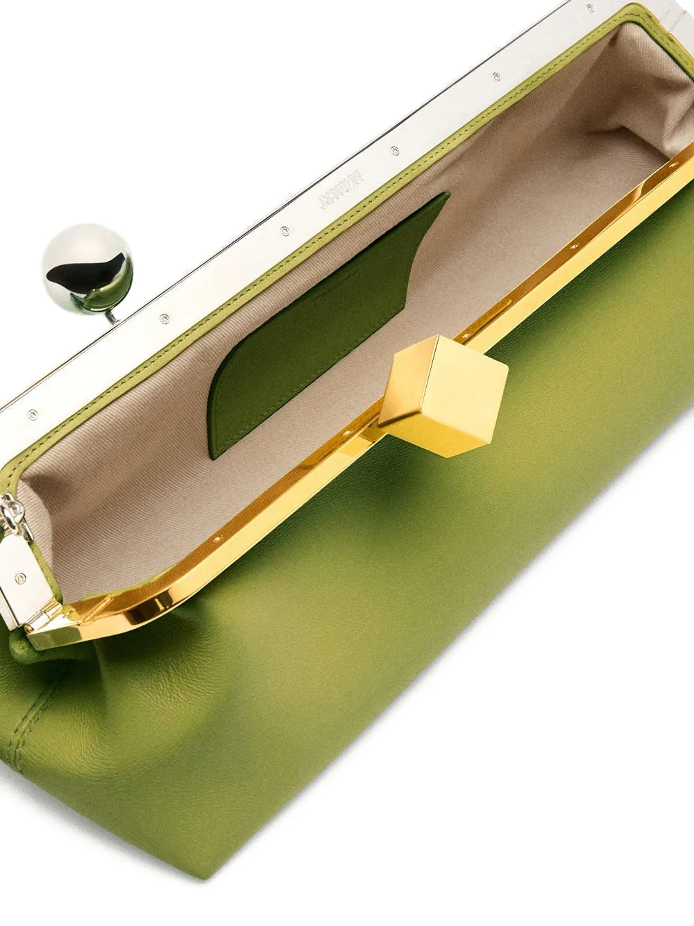 Jacquemus The Salon clutch Groen