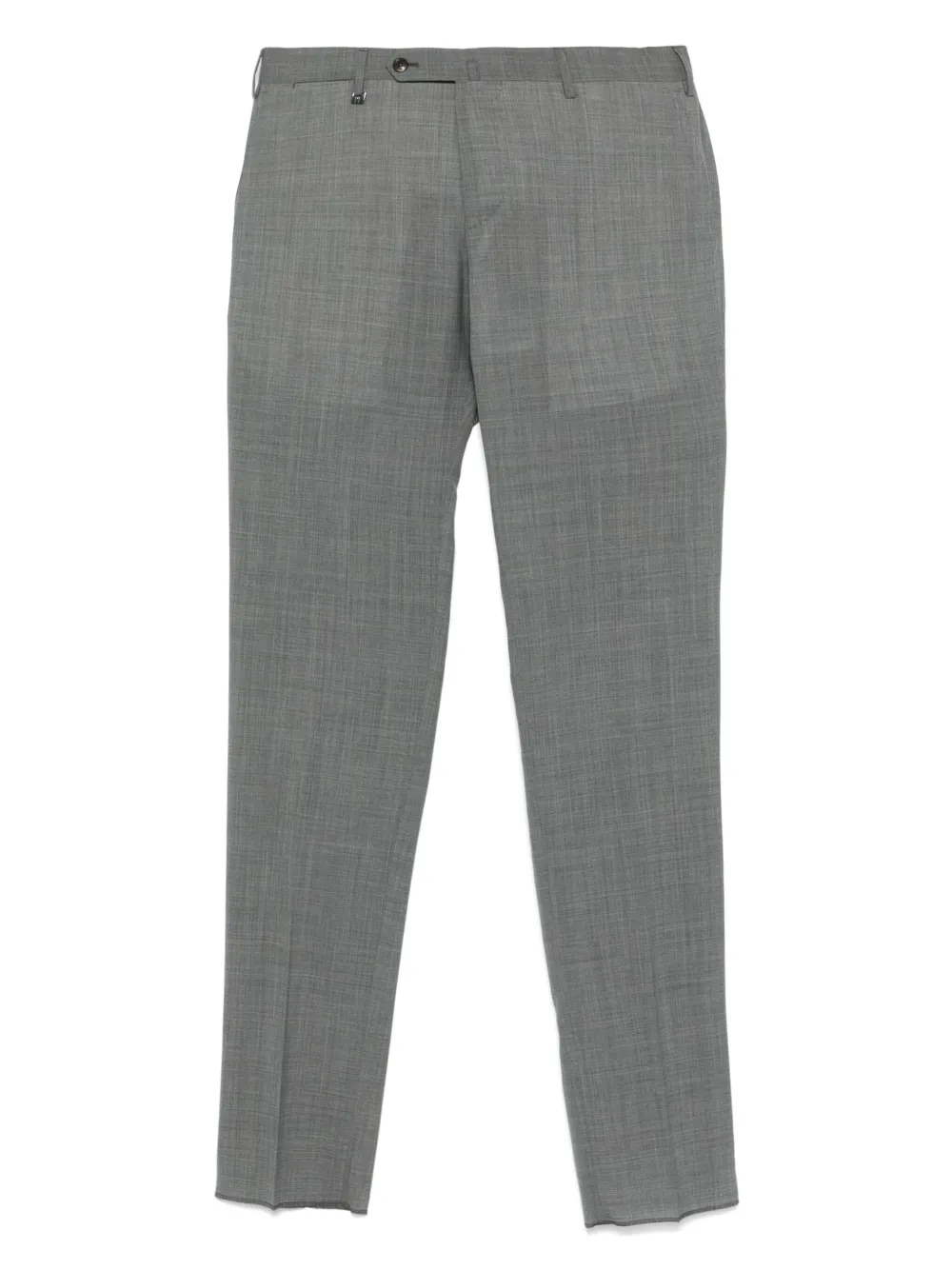 PT Torino Broek van scheerwol Grijs