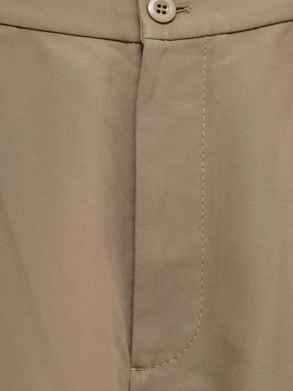 Acne Studios Broek met wijde pijpen Beige