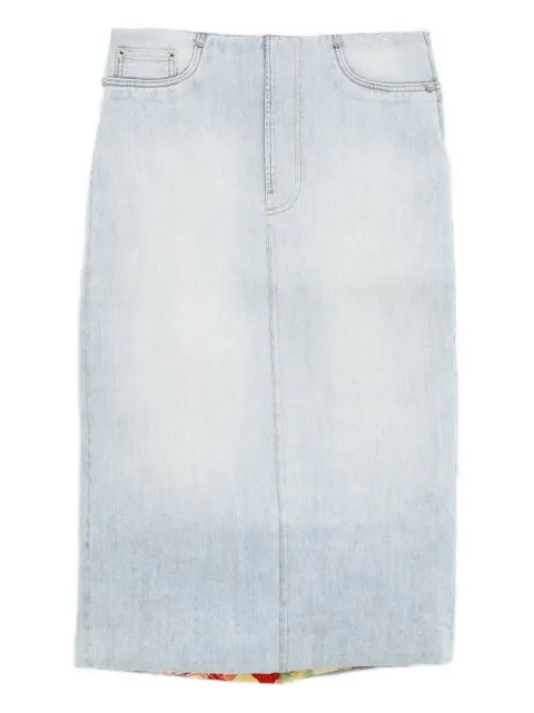 Acne Studios denim midi skirt