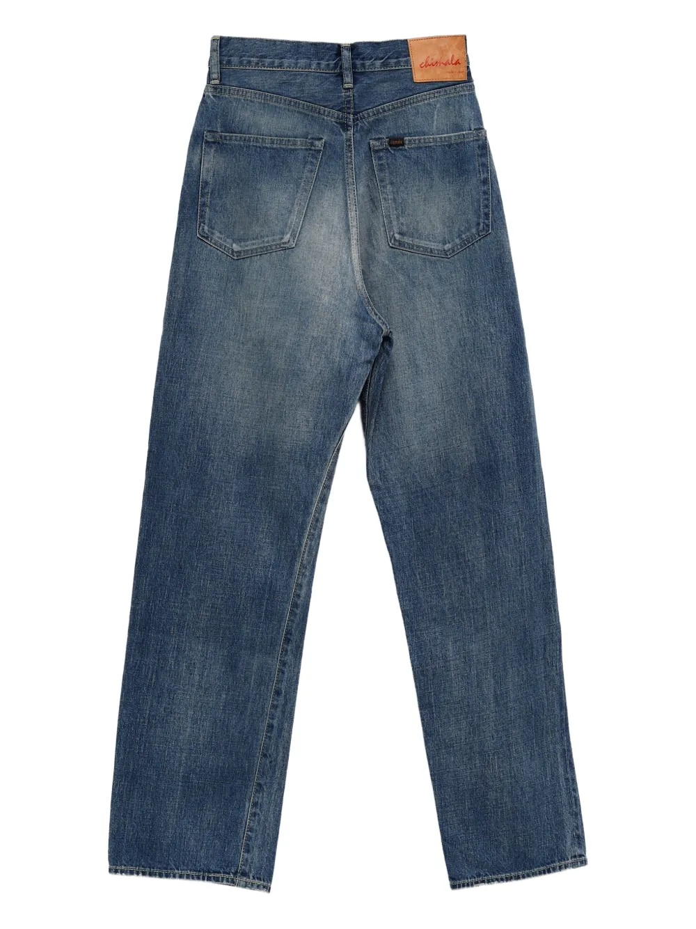 Chimala High waist jeans - Blauw