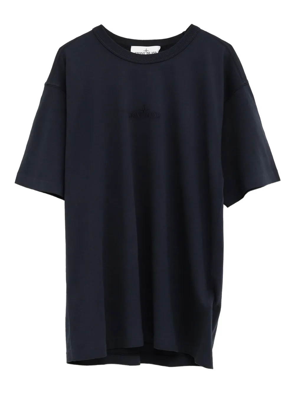 Stone Island crew-neck T-shirt Blauw