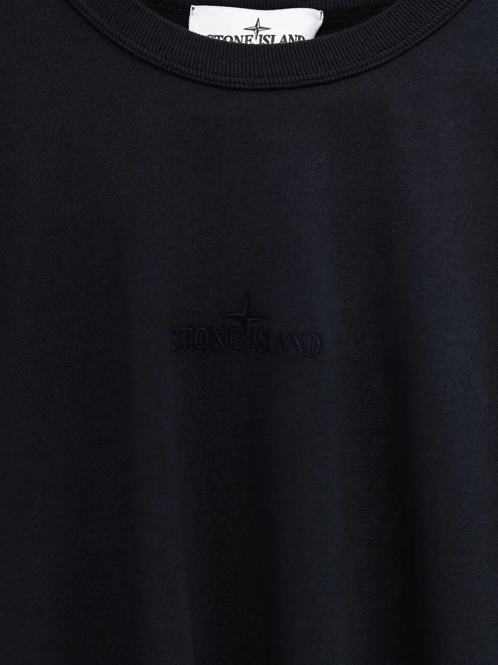 Stone Island T-shirt met ronde hals Blauw