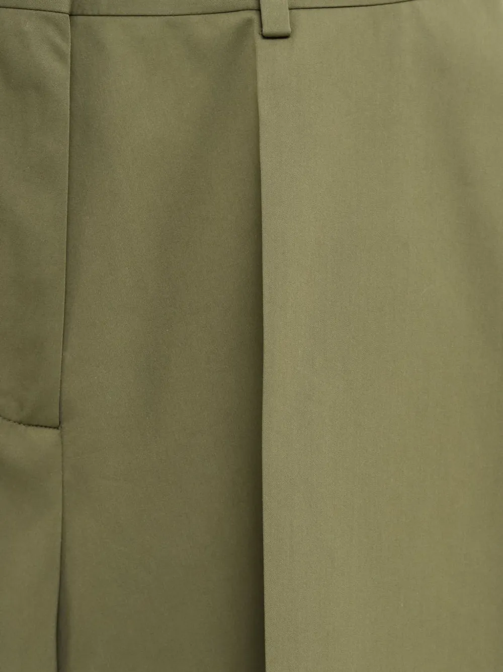 LOEWE Trapeze formele shorts Groen