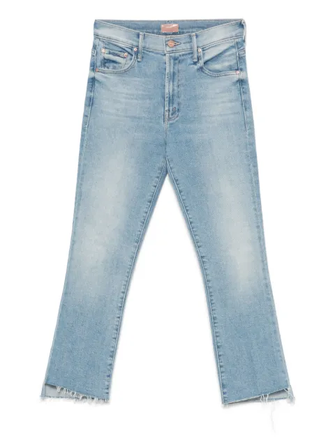 MOTHER The Insider Crop Step Fray jeans