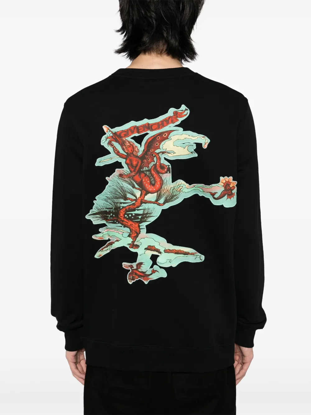 Givenchy Pure katoenen trui Zwart