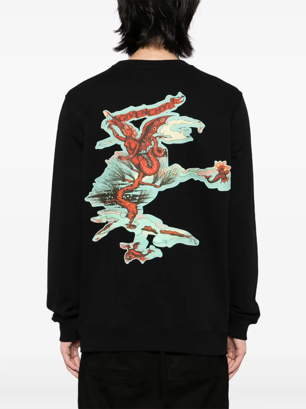 Givenchy Pure katoenen trui Zwart