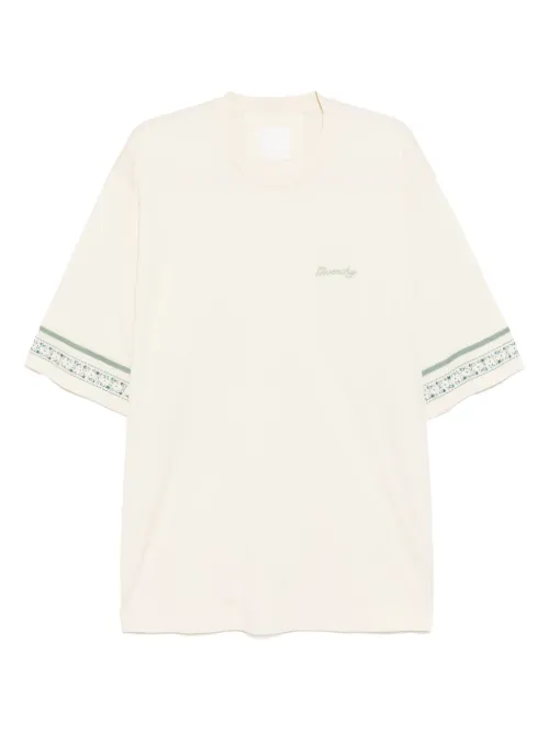 T-shirt à logo brodé - Givenchy - Modalova