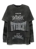 Givenchy layered-sleeve T-shirt - Black