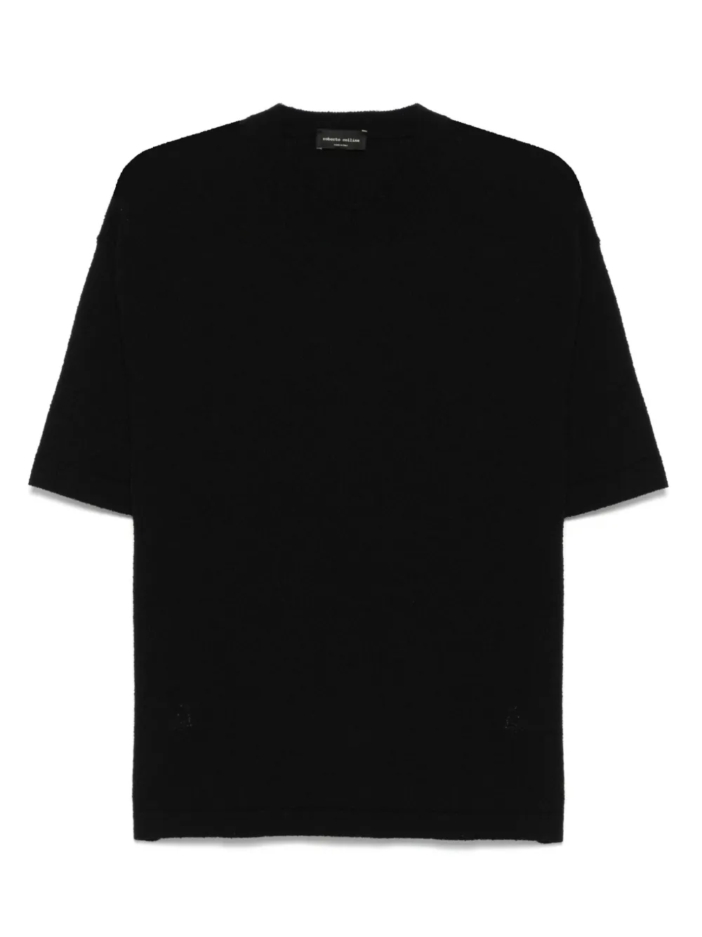 Roberto Collina playera tejida | negro | Image 1