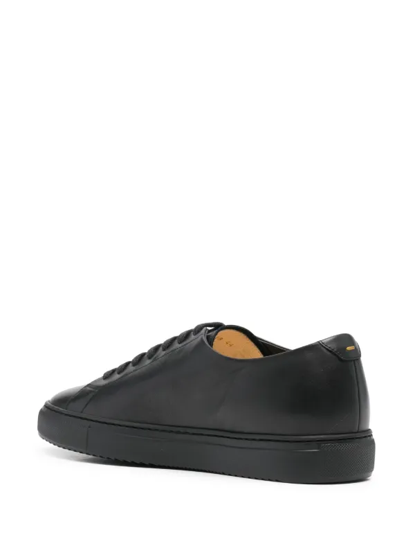スニーカー Doucal's Black Leather Trainers Doucal's Leather Sneakers | Black | FARFETCH