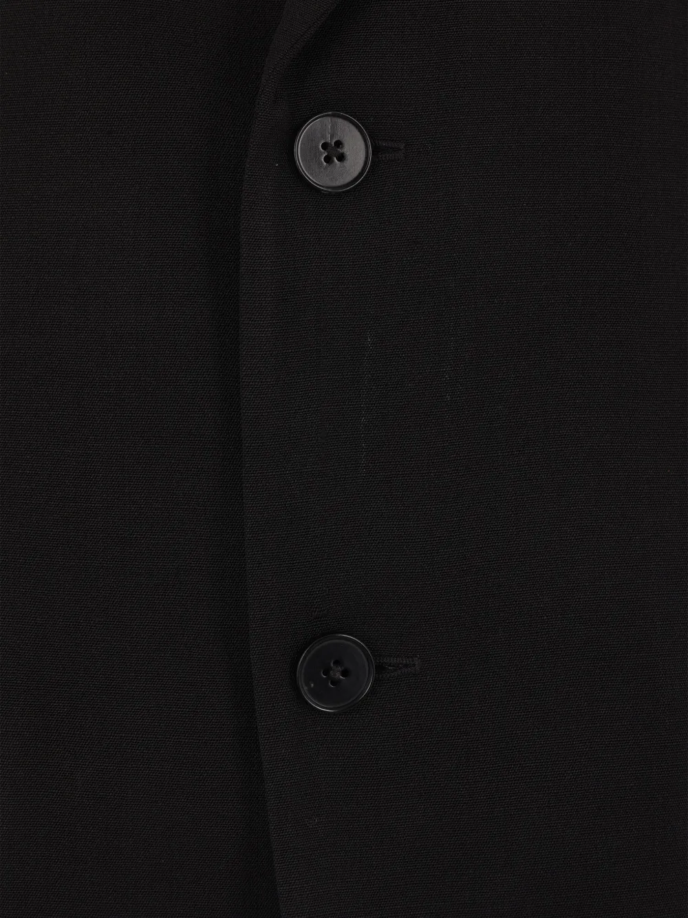 Jil Sander Blazer met enkele rij knopen Zwart