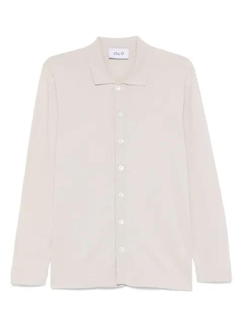 D4.0 fine-knit shirt