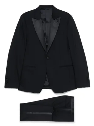 Brioni シングルスーツ | ブルー | FARFETCH JP