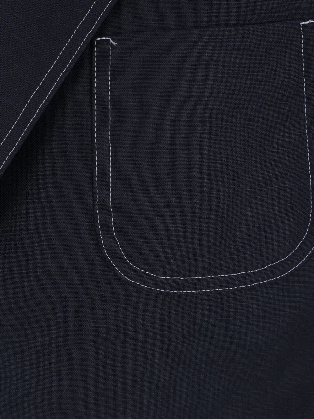Thom Browne Blazer met enkele rij knopen Blauw