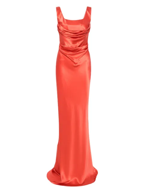 Giuseppe Di Morabito vestido largo de seda