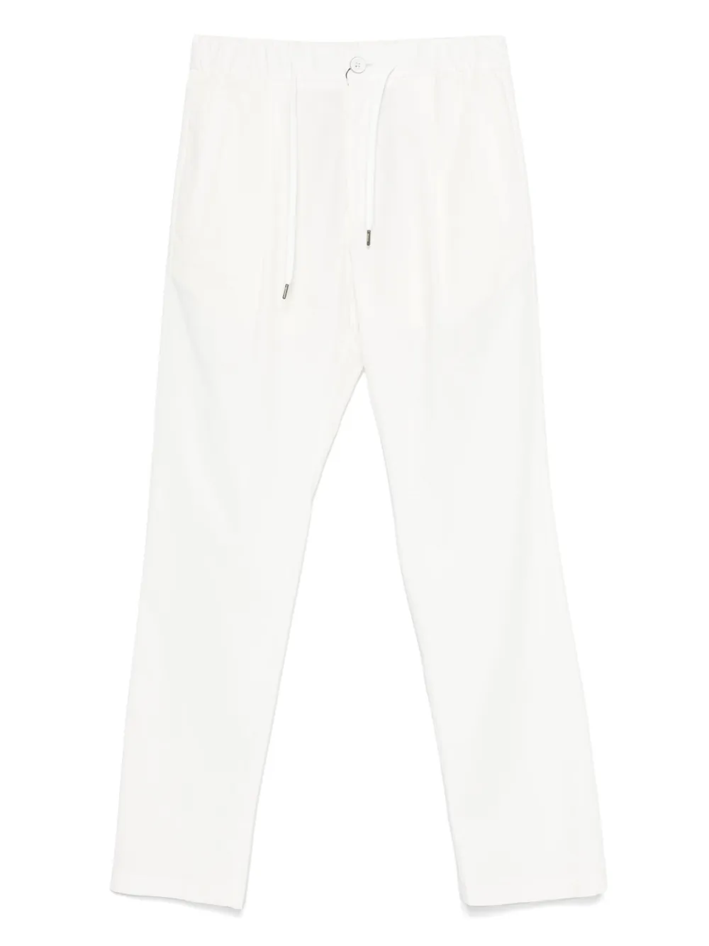Herno pleat-detail trousers | White | Image 1