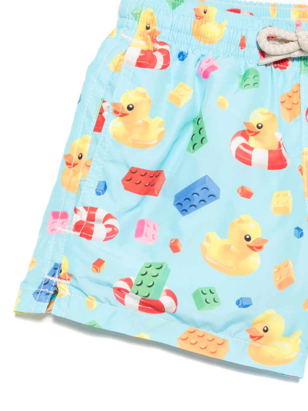 MC2 Saint Barth Kids Zwembroek met print Blauw