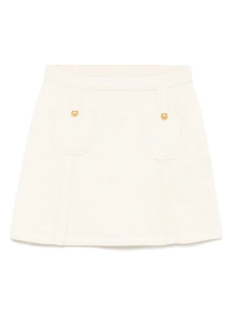 TOM FORD falda corta con bolsillo de parche