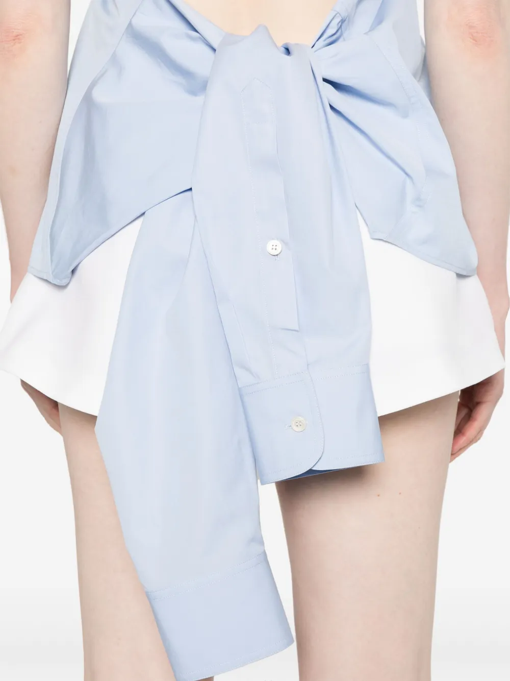 Stella McCartney Mouwloze haltertop Blauw