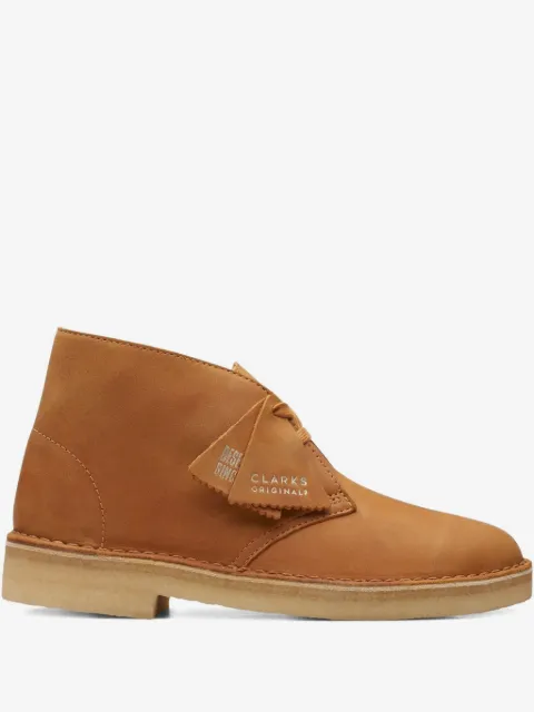 Clarks Desert leather derby shoes 