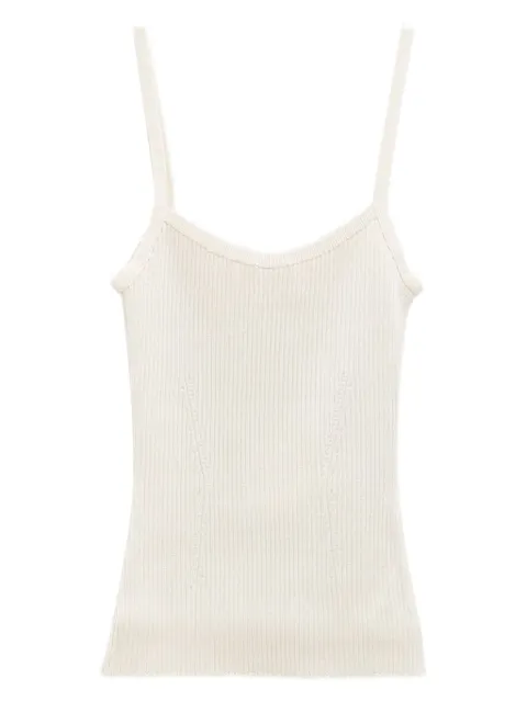 Chloé fine-ribbed tank top