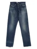 Chimala distressed tapered-leg jeans - Blue